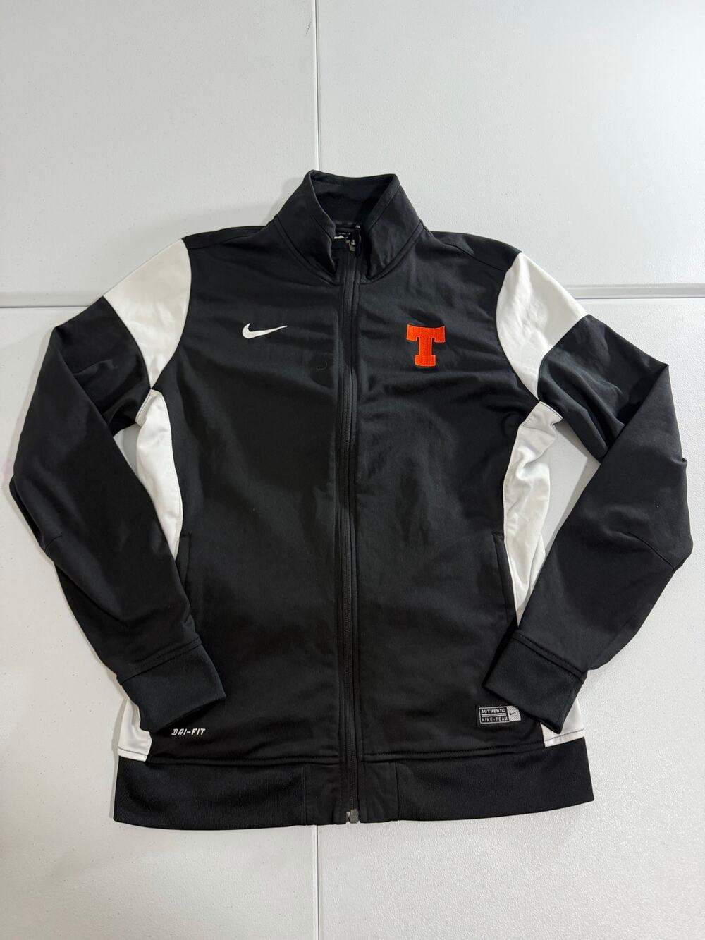 Nike Tennessee Volunteers Dri-Fit Full Zip Track Jacket Size Large Youth/Girls